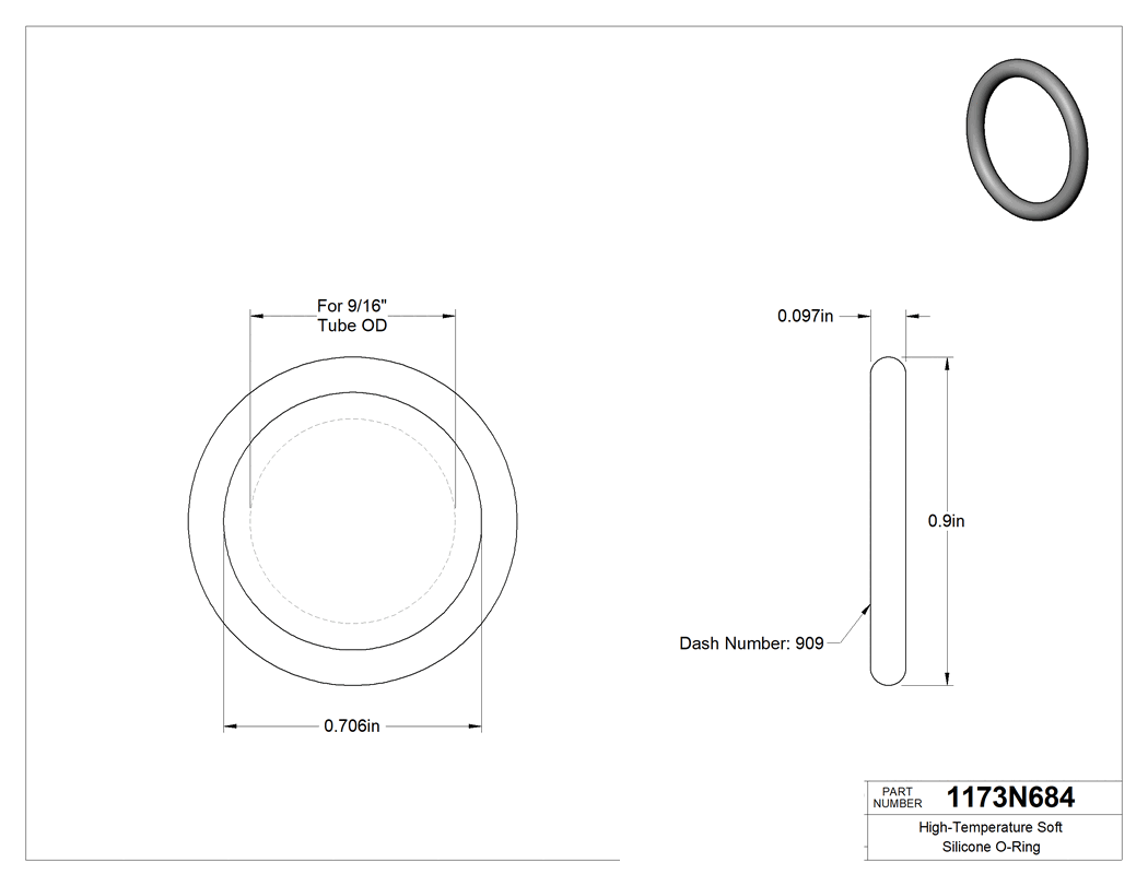 Technical drawing - 1173N684